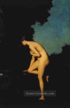 La Fontaine Nacktheit Jean Jacques Henner Ölgemälde